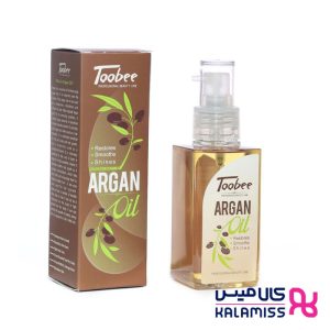 سرم ترمیم کننده پوست و موهای خشک و آسیب دیده حاوی روغن ارگان توبی 100 میل Toobee argan oil