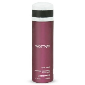 اسپری دئودورانت زنانه جان وین مدل Women حجم ۲۰۰ میل Johnwin Women Deo Spray For Women 200ml