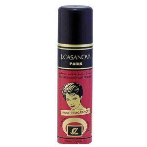 اسپری موبر کازانوا با رایحه رز حجم ۱۵۰ میل Casanova Perfumed Spray Hair Remover 150 ml